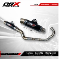 Racing Malaystyle exhaust - type LB 2pro by CSX FACTORY MUFFLER