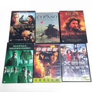 二手 DVD 電影 特洛伊 木馬屠城 大鼻子情聖 駭客任務 末代武士 惡靈戰警 X戰警 最後戰役