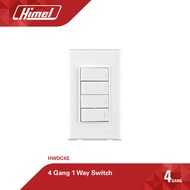 Himel 4Gang 1Way Switch