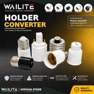 HOLDER CONVERTER E27 TO E27 / E27 TO B22 / E14 TO E27 / E40 TO E27 / PLC TO E27 / B22 TO E27