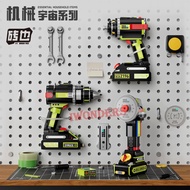 Mini Bricks Angle Grinder Electric Drill Electric Screwdriver 2194-22196(500+pcs) Buidling Blocks To