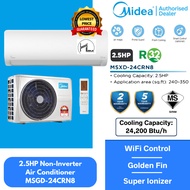 Midea 2.5HP R32 Xtreme DURA Non Inverter Ionizer Air Conditioner MSXD-24CRN8