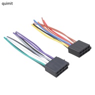 QUIM Durable Audio-Universal ISO-Radio Stereo Wiring Harness Adapter Plug Compatible for A4 A6 A8 Ra