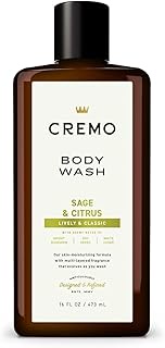Cremo All Season Body Wash, Sage & Citrus, 16 Ounce
