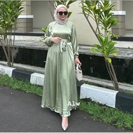 RAYA SHIMMERING/SHIMMER DRESS MUSLIM DRESS FASHION ELASTIC/DRESS WOMEN CASANDRA DRESS SHIMMER SILK P