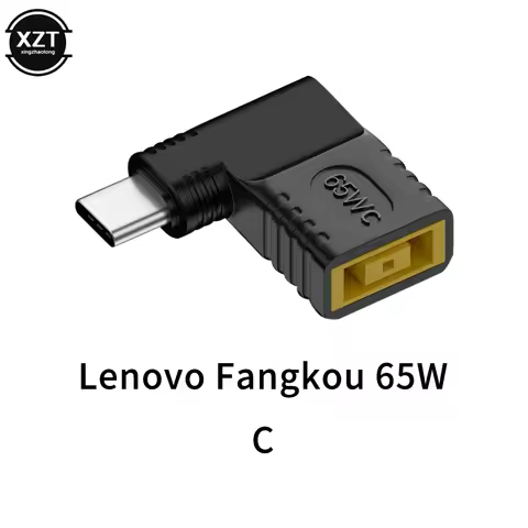 65W USB Type-C Male To DC 4.8*1.7 5.5*2.1 5.5*2.5 Power Female Connector Laptop Adapter Converter Pl