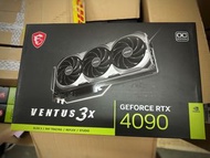 「全新未開封4090顯卡」MSI GeForce RTX 4090 VENTUS 3X 24G OC