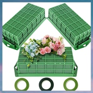 [hotkeystore.] Floral Foam Cage, 3 Pack Floral Foam Blocks for Flower, Flower Holder with Floral Foa