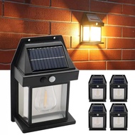 Solar Interaction Wall Lamp Solar Powered Sensor BK-888