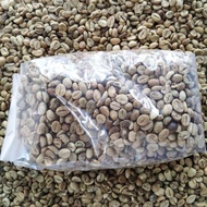 👍 1Kg Biji kopi Robusta mentah (natural proses)