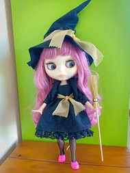 halloween doll witch clothes blythe ชุดตุ๊กตาแม่มด ฮาโลวีน
