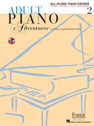 หนังสือเปียโน Adult Piano Adventures All-in-One Book 2 Lesson