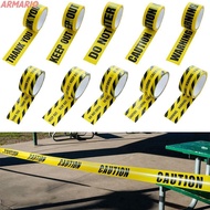 ARMARIO Caution Signs Adhesive Tape, Yellow Tape DO NOT ENTER Warning Tape, Tool Halloween Ornament 