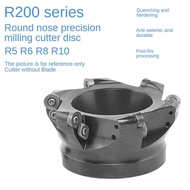 R200 series round nose milling cutter disc R5R6R8R10 precision milling cutter disc RCKT10T3 1204 160