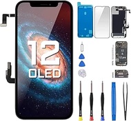 [OLED] for iPhone 12 Screen Replacement with Front Speaker Proximity Sensor OLED for iPhone 12 Pro 3