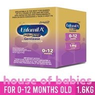 Enfamil A+ Nurapro Gentlease 1.6kg 0-12 Months Old