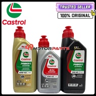 100% ORIGINAL CASTROL SCOOTER ACTIV POWER 1 10W-40 5W-40