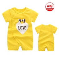 ชุดหมีทารกชุดฤดูร้อนชุดเด็กผู้หญิงฤดูร้อน0-1ขวบ3-6เดือน12เสื้อผ้าเด็กแรกเกิดชุดหมีสตรอเบอร์รี่