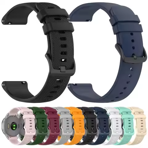 Sports Silicone Watch Strap For Garmin Venu 3 Band Forerunner 265 255 Music Vivoactive 4 Watchband F