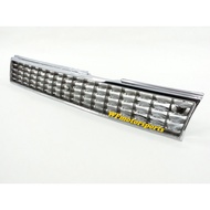 Toyota Corolla EE90 AE90 EE92 Front Chrome Radiator Grille / Chrome Grill Mask / Sarung Depan 1987_1