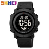 Skmei Jam Tangan Lelaki Original Army Green Outdoor Sports Waterproof Digital Watch