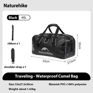 Naturehike 40L 60L 90L Large capacity dry and wet separation waterproof camel bag motorcycle rear se