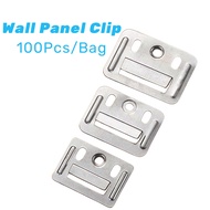 100pcs Wall Cladding Clip/Fluted panel clip/WPC metal clip/Wpc Wall Fluted Panel Clip/Cladding clip