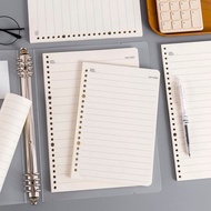 New A5 B5 A4 Refill Paper Loose Leaf Notebook Ring Binder Insert
