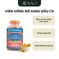 Viên Uống Bổ Sung Dầu Cá Pure Alaska Omega Wild Alaskan Salmon Oil Omega-3 1000mg (210 viên/ lọ)