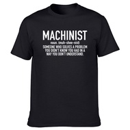 Funny CNC Machinist Definition T Shirts Graphic Cotton Streetwear Short Sleeve Birthday Gifts Progra