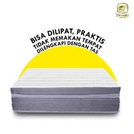 Trendy 3-Fold Rebonded Foam Mattress 90x200x7cm Foldable Mattress Foam,