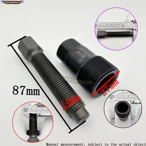 Motorcycle Rotor Puller M27X1 Threaded magneto flywheel puller for QUAD 152QMI 157QMJ GY6 125 GY6 15