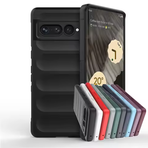 For Google Pixel 7 Pro Cover For Pixel 7A 6A 8 7 Pro Case Shockproof Rubber Silicone Bumper For Pixe