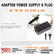 | Power AC Adapter Laptop Universal Plug 12-24V 4.5A - Black