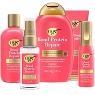 OGX Repair & Protect Bond Protein Repair Pre-Shampoo Conditioner | Heat Protect Spray