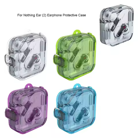 Headphone Protective Case Suitable For Nothing Ear (2) Cover Shockproof Shells Washable Housing Anti