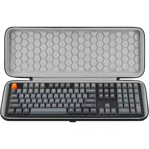 Geekria Keyboard Hard Shell Case Compatible With Keychron K10 HE Redragon K668 Aula F108 PRO Carryin