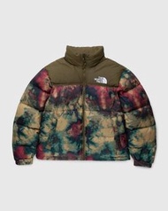 The North Face Plus(加大版) 1996 Retro Nuptse Jacket 超強羽絨外套(女生1X size=男-XL)- Antelope Tan Ice Dye Print