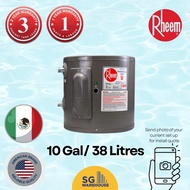 AUTHENTIC MEXICO 65SVP10S Rheem Electric Storage Heater 10 Gal 38 Litres MEXICO