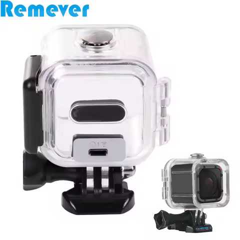 45M Waterproof Diving Surfing Case Cover Housing Shell for Gopro Hero 4 Session 5 Session Action Cam