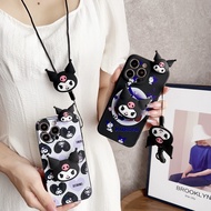 Samsung Galaxy  S20 Ultra S20 FE S21 S21 S20 S20 Plus Plus S21 Ultra S21 FE S22 S22 Plus S22 Ultra Cute Cartoon Kulomi Phone Case (Including Stand Doll &amp; Lanyard)