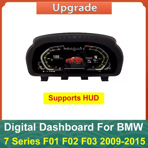 2025 Latest Original Car Digital Cluster For BMW 7 Series F01 F01 F02 2009-2015 Instrument LCD Speed