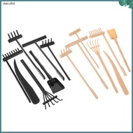 🧂 14Pcs Yellow Plastic Rake for Zen Garden Sand Pattern Crafting and Sandbox Accessories 5.50X2.44X0