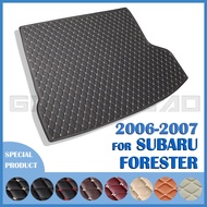 Car Trunk Mat For SUBARU FORESTER SUV 2006 2007 Custom Car Accessories Auto Interior Decoration