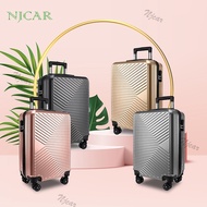 NJCAR LZD MALL กระเป๋าเดินทาง ล้อหมุนได้ 360 องศา ขนาด 20 /24 นิ้ว  รุ่น  XD