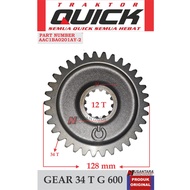 MATA Gear 34 t quick g 600, 34 eye gear, 34 eye gear, quick g 600 rice field tractor spare parts, qu