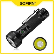 Sofirn IF22A 21700 USB C Rechargeable Powerful LED Flashlight SFT40 2100lm 680M Throw Reverse Chargi