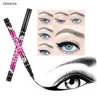1pc Yanqina 36H Makeup Black Liquid Eyeliner Waterproof Eye Liner Pencil Pen