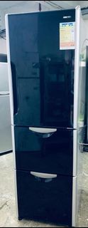 雪櫃 三門日立牌 二手電器/冰箱 可自動制冰 包送貨安裝 Refrigerator