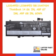 L22D4PE0 L22M4PE0 5B11N47434 Battery for Lenovo ThinkBook 14 G6 IRL ABP G7 IML ARP G8 IRL 60Wh BATTE